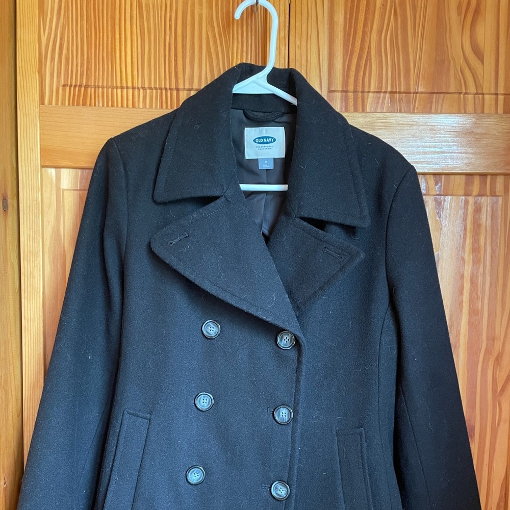 Old Navy wool pea coat